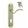 Bn/Gp Color Iron /Aluminium Material Door Handle